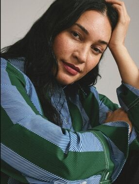 Henning x Universal Standard Madison Button-Up Shirt EUC - Sold Out Online